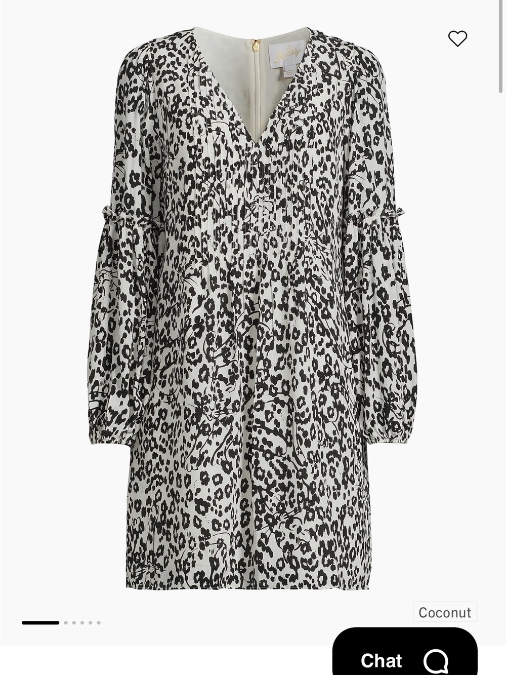 Lilly Pulitzer Cleme Leopard Silk Dress size 00 NWT